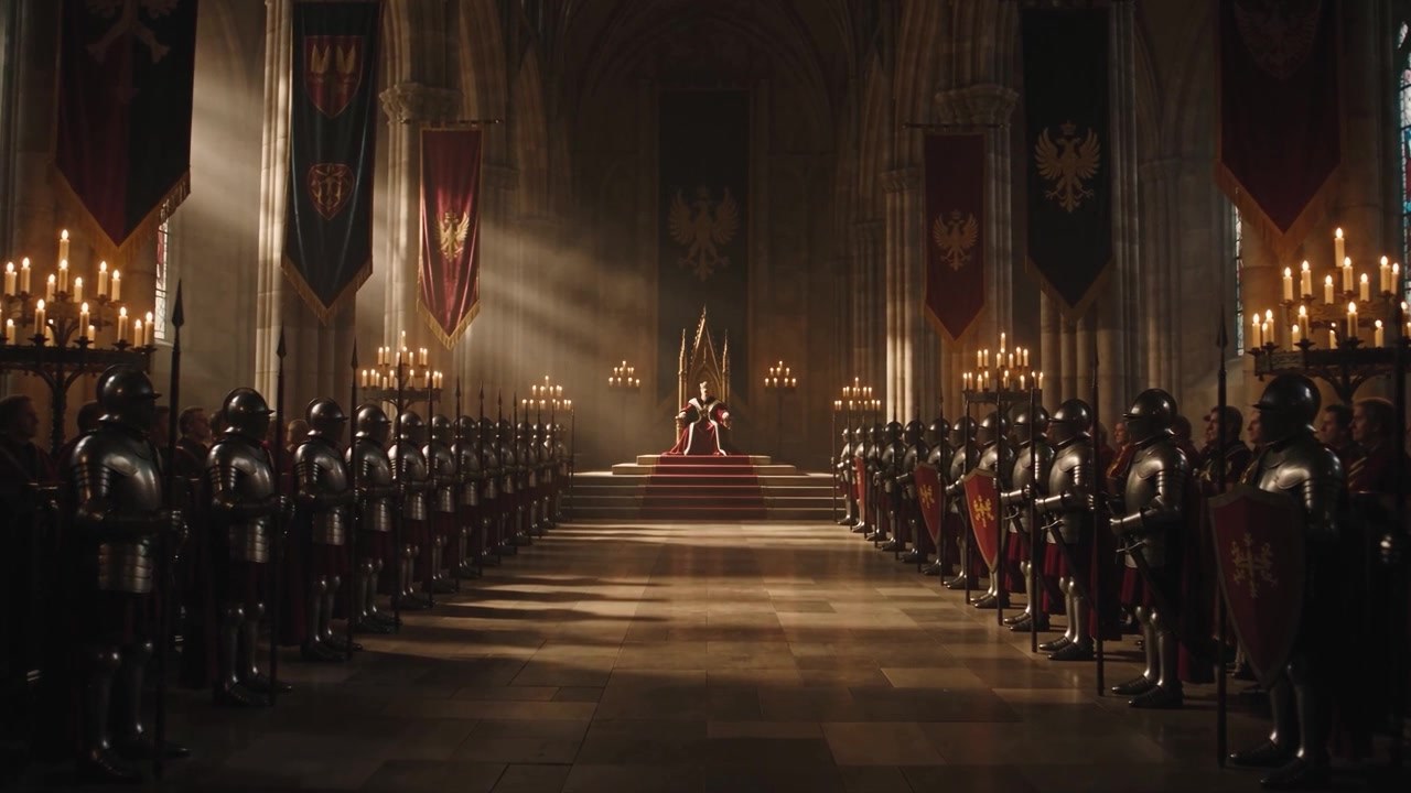 A scene from our AI filmmaking showreel